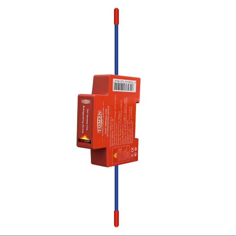 Fire Extinguishing Device Din rail for Distribution box | Automatic Electrical Fire Suppression System