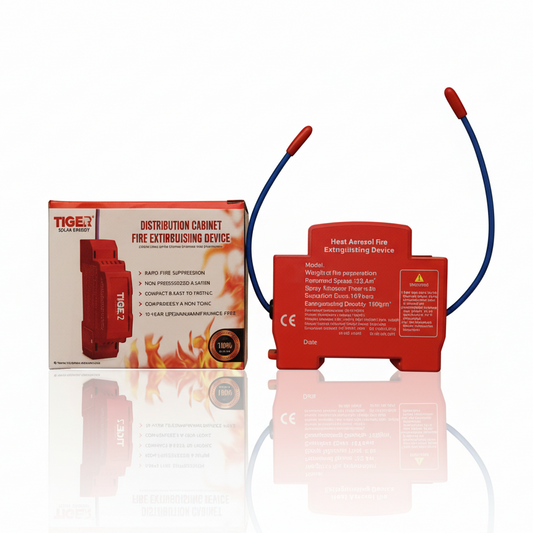 Fire Extinguishing Device Din rail for Distribution box | Automatic Electrical Fire Suppression System