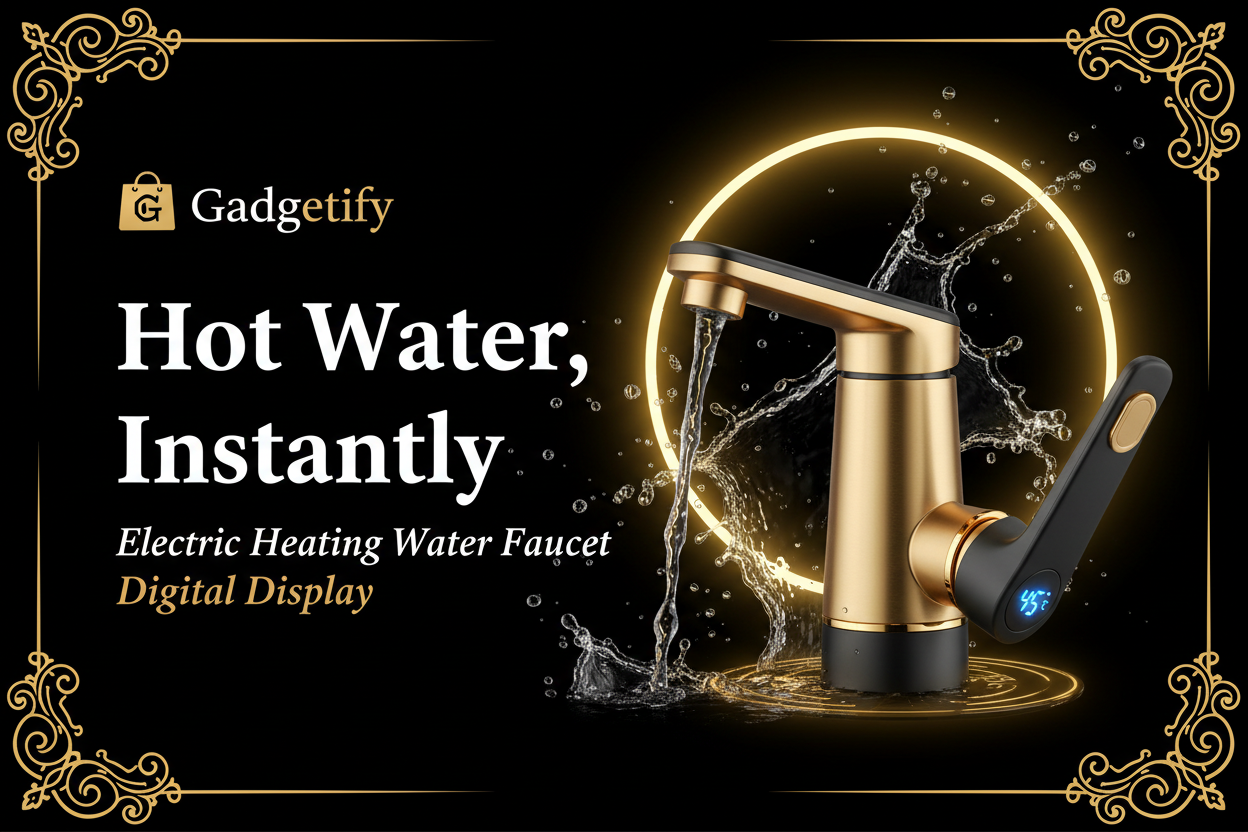 Water Faucet Banner