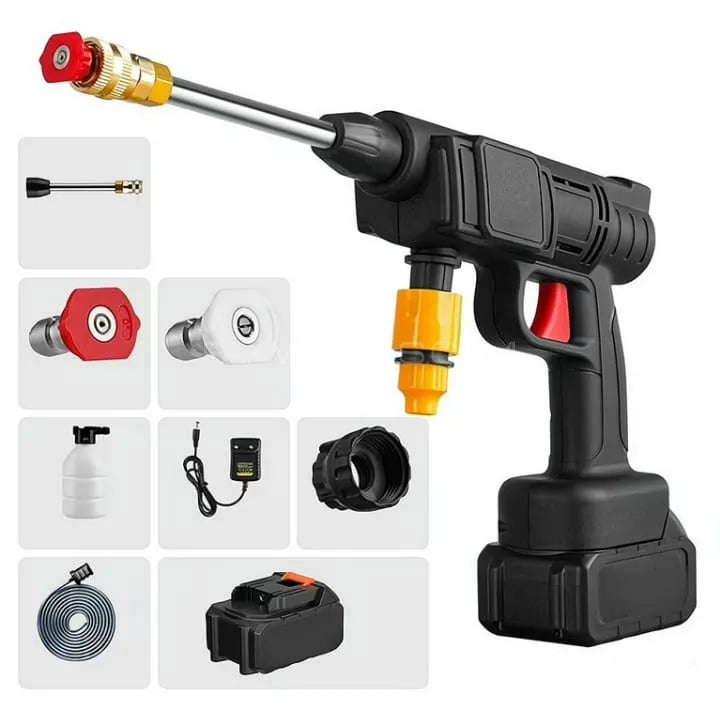 48v High Pressure Washer Gun With single Battery & premium Box